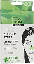 Fragrances, Perfumes, Cosmetics Nose Cleansing Strips with Aloe Vera Extract - Beauty Derm Nose Clear-Up Strips