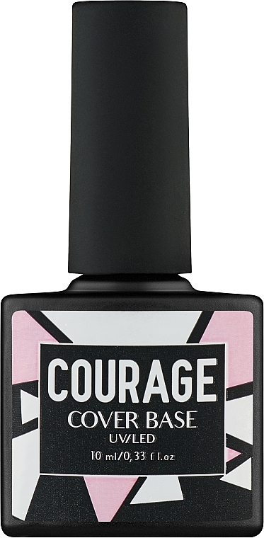 Camouflage Rubber Base for Gel Polish - Courage Cover Base  — photo N1