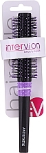 Fragrances, Perfumes, Cosmetics Purple Round Hair Brush , 499730, 20 mm - Inter-Vion