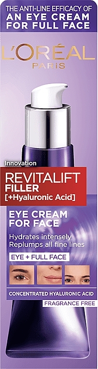 Eye Cream For Face - L'Oreal Paris Revitalift Filler — photo N41