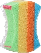 Massage Bath Sponge Tecza, Multi-Coloured, Option 6 - Ocean	 — photo N1