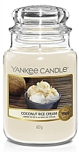Fragrances, Perfumes, Cosmetics Candle in Glass Jar - Yankee Candle Coconut Rice Cream Votive Candle