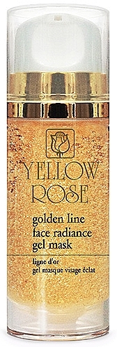 Facial Gold Gel Mask - Yellow Rose Golden Line Face Radiance Gel Mask — photo N6