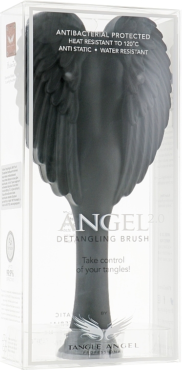 Hair Brush - Tangle Angel 2.0 Detangling Brush Black — photo N4