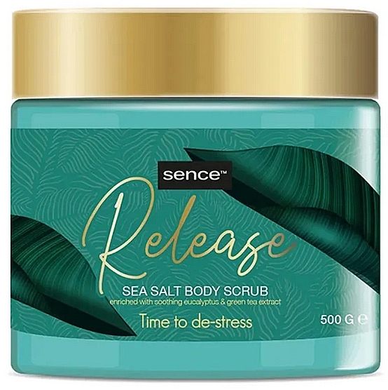 Sea Salt Scrub 'Release' - Sence Release Sea Salt Body Scrub — photo N1