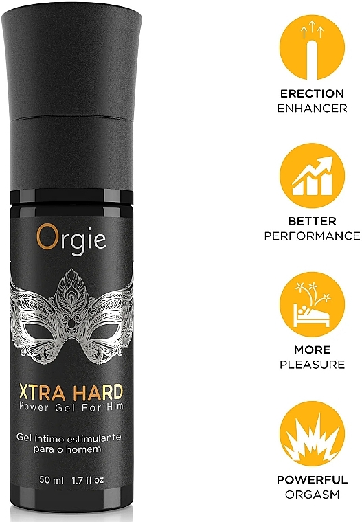 Prolongator Gel for Men - Orgie Xtra Hard Power Gel For Him — photo N2