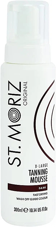 Body Self Tanning Mousse, dark - St. Moriz Original X-Large Tanning Mousse Dark — photo N1