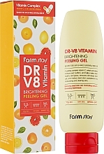 Face Peeling - FarmStay DR-V8 Vitamin Brightening Peeling Gel — photo N3