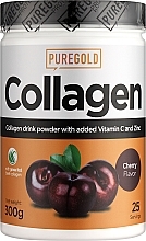 Collagen with Vitamin C & Zinc, cherry - PureGold Collagen Marha — photo N1