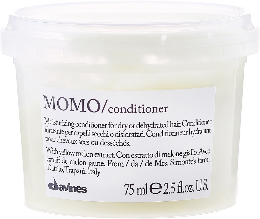 Moisturizing Hair Conditioner - Davines Essential Haircare Momo Condicioner — photo N1