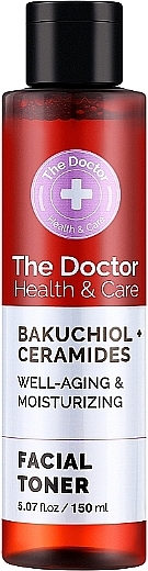 Tonic for the face - The Doctor Health & Care Bakuchiol + Ceramides Toner — photo N1