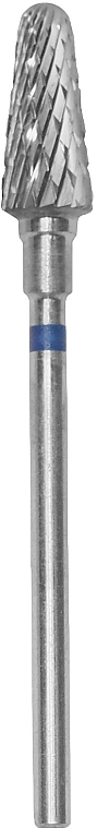 Carbide Nail Drill Bit 'Truncated Cone', 4/13 mm, blue - Staleks Pro Expert Frustum Blue — photo N3