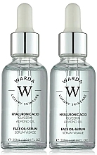 Fragrances, Perfumes, Cosmetics Set - Warda Hyaluronic Acid Hydration Boost Oil-Serum (f/oil/serum/2x30ml)