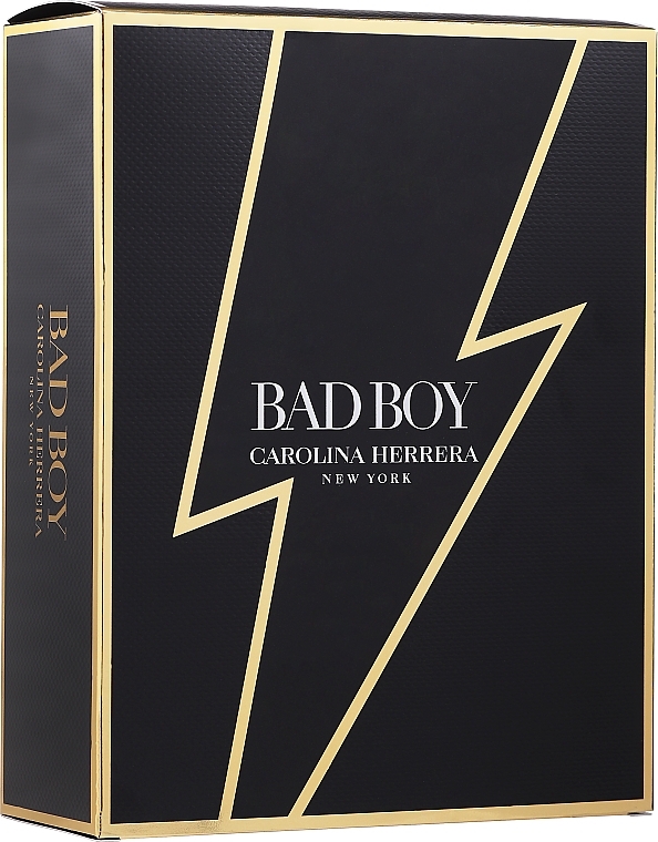 Carolina Herrera Bad Boy - Set (edt/100ml + edt/mini/10ml) — photo N7