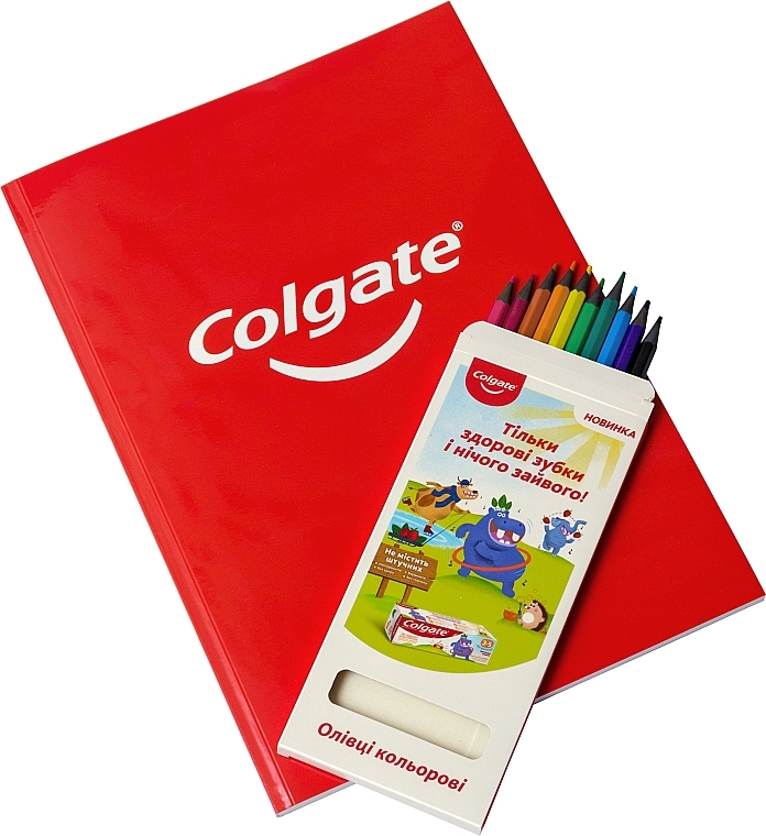 GIFT! Coloring Book with Pencils - Colgate — photo N7