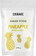 Pineapple Hand & Body Sugar Scrub - Courage Pineapple Hands & Body Sugar Scrub (doypack) — photo N3
