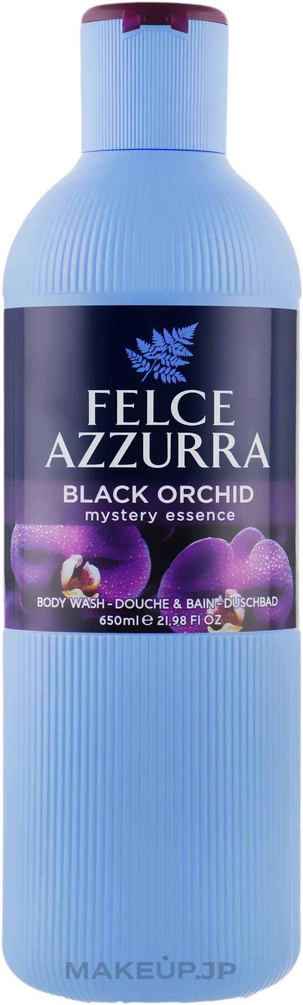 Shower Gel "Black Orchid" - Felce Azzurra Black Orchid Body Wash — photo 650 ml
