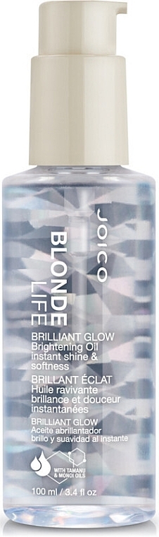Brilliant Glow Oil - Joico Blonde Life Brilliant Glow Brightening Oil — photo N1