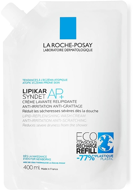 AP+ Cleansing Face & Body Cream Gel - La Roche-Posay Lipikar Syndet AP+ (refill) — photo N1