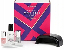 Fragrances, Perfumes, Cosmetics Starter Pack, 5 products - Semilac One Step Hybrid Gel Polish Starter Customized Set