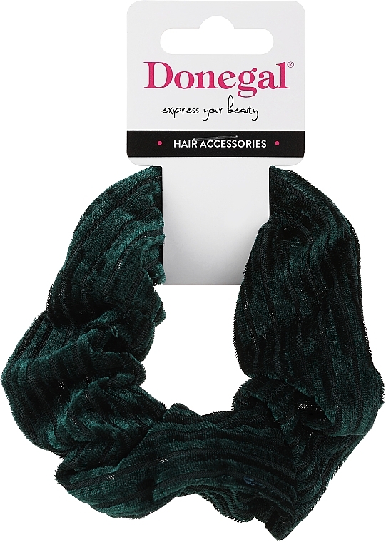 Hair Tie, FA-5724, dark green - Donegal  — photo N1