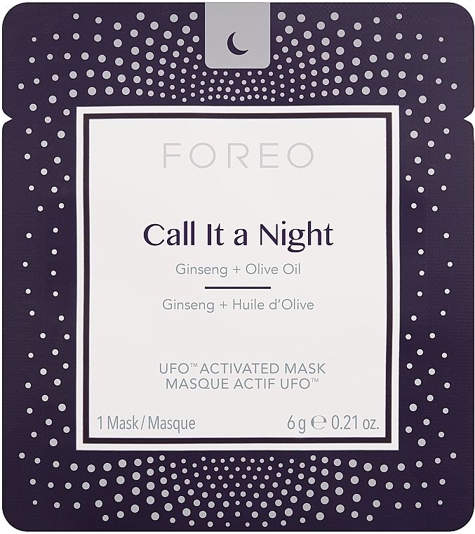 Repair Night Face Mask - Foreo Ufo Call It a Night Mask — photo N2