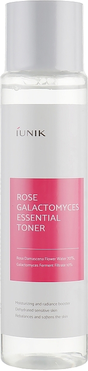 Moisturizing Toner - iUNIK Rose Galactomyces Essential Toner — photo N1