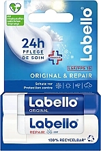 Set - Labello Care Balm Set (balm/2x5.5ml) — photo N1