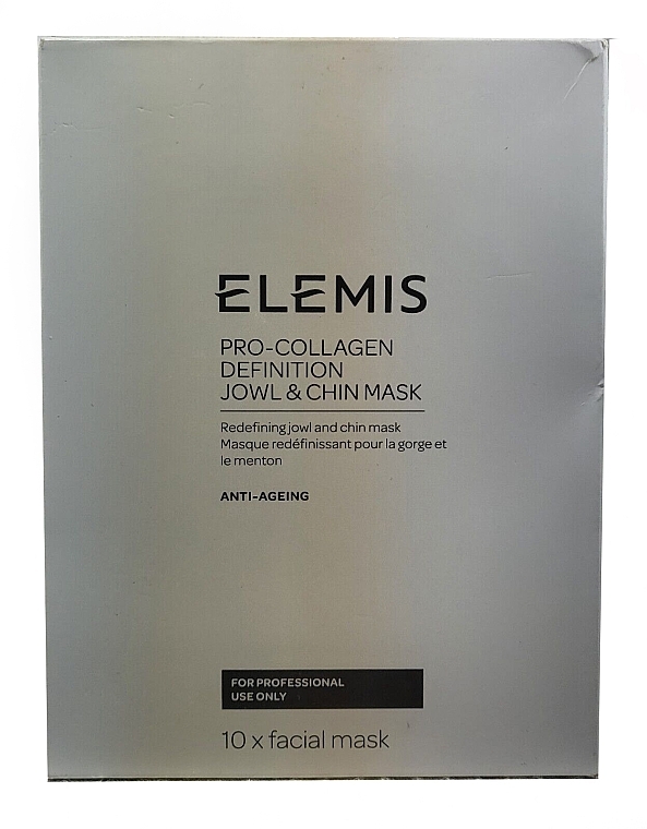 Cheeks and Chin Lifting Mask  - Elemis Pro-Collagen Definition Jowl & Chin Mask — photo N2