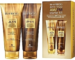 Fragrances, Perfumes, Cosmetics Set - Alterna Bamboo Smooth Anti-Frizz (d/balm/150ml + n/balm/150ml)