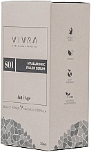 ヒアルロン酸配合のアンチエイジング美容液 - Vivra Hyaluronic Filler Serum Anti-Age — photo N4