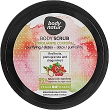 Wild Berries, Pomegranate & Dragon Fruit Body Scrub - Body Natur Red Fruits, Pomegranate and Dragon Fruit Body Scrub — photo N2