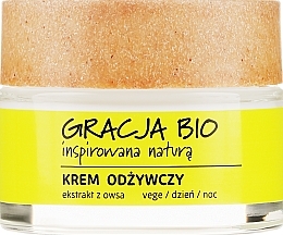 Nourishing Face Cream with Oat Extract - Gracja Bio Nourishing Face Cream — photo N2