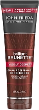 Fragrances, Perfumes, Cosmetics Dark Hair Conditioner - John Frieda Brilliant Brunette Visibly Deeper Conditioner