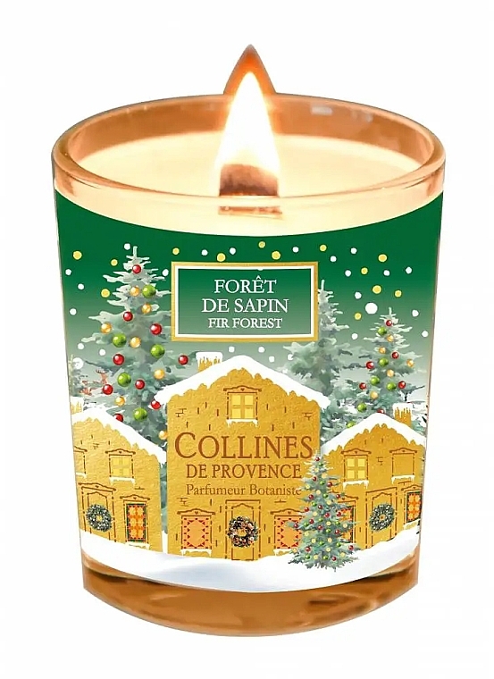 Spruce Forest Scented Candle - Collines de Provence Christmas Fir Forest Candle — photo N2