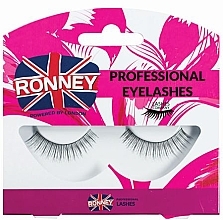 False Lashes, natural - Ronney Professional Eyelashes RL00013 — photo N4