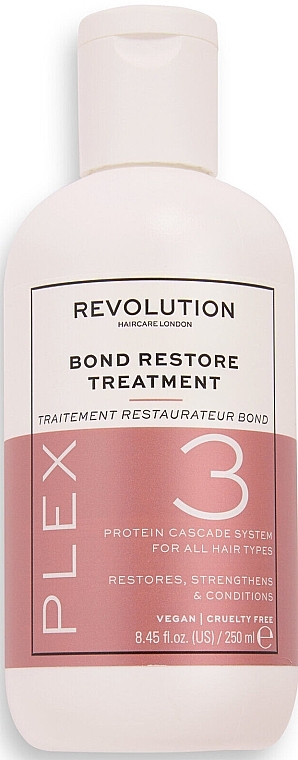 Hair Restore Treatment - Makeup Revolution Plex 3 Bond Restore Treatment — photo N2