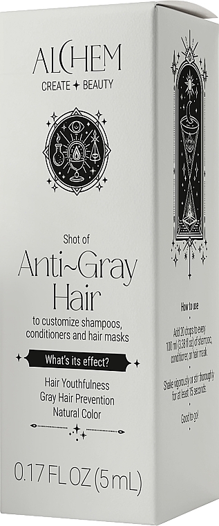 Anti-Grey Hair Complex - Pharma Group Laboratories Alchem Shot of Anti-Gray Hair — photo N2