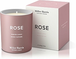 Scented Candle - Miller Harris Rose Scented Candle — photo N3