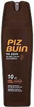 Fragrances, Perfumes, Cosmetics Protective Body Spray - Piz Buin In-Sun Spray SPF10