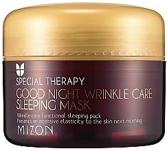 Nourishing Anti-Wrinkle Retinol Night Mask - Mizon Good Night Wrinkle Care Sleeping Mask — photo N2