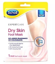 Fragrances, Perfumes, Cosmetics Foot Mask - Scholl Expert Care Dry Skin Foot Mask No Added Fragrance