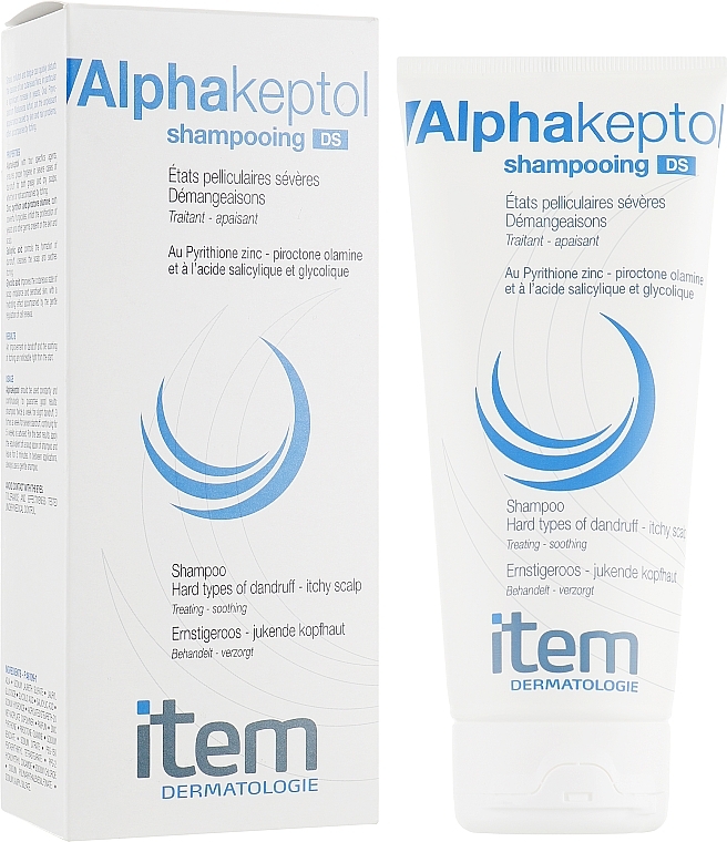 Anti-Dandruff Shampoo - Item Alphakeptol Shampooing for Hard Types of Dandruff — photo N1