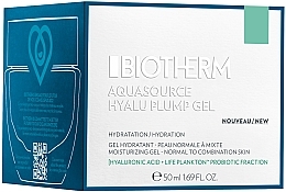 Moisturizing Gel for Normal & Combination Skin - Biotherm Aquasource Hyalu Plump Gel — photo N13