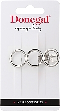 Fragrances, Perfumes, Cosmetics Hair Clip, FA-5626, silver rings - Donegal