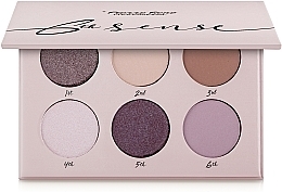 Eyeshadow Palette, 6 Shades - Pierre Rene 6th Sense Eyeshadow Palette  — photo N1