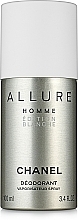 Fragrances, Perfumes, Cosmetics Chanel Allure Homme Edition Blanche - Deodorant