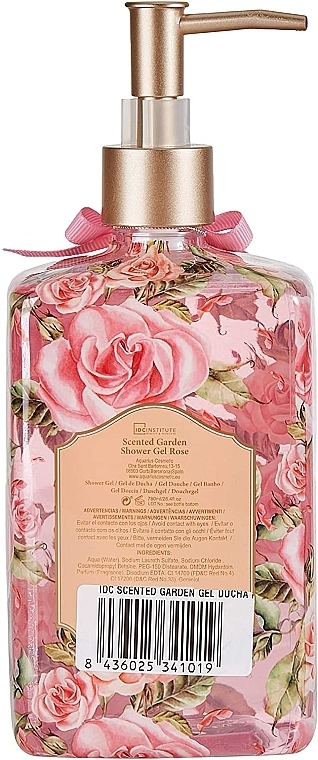 Rose Shower Gel - IDC Institute Scented Garden Shower Gel Country Rose — photo N5