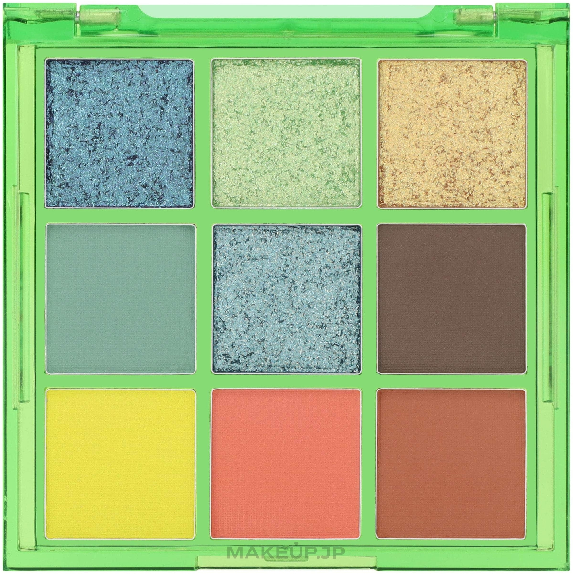 Eyeshadow Palette - W7 Pressed Pigment Palette Jungle Colour — photo Crocodile