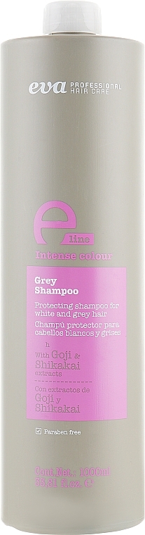 Shampoo for Grey Hair - Eva Professional E-line Grey Shampoo — photo N3